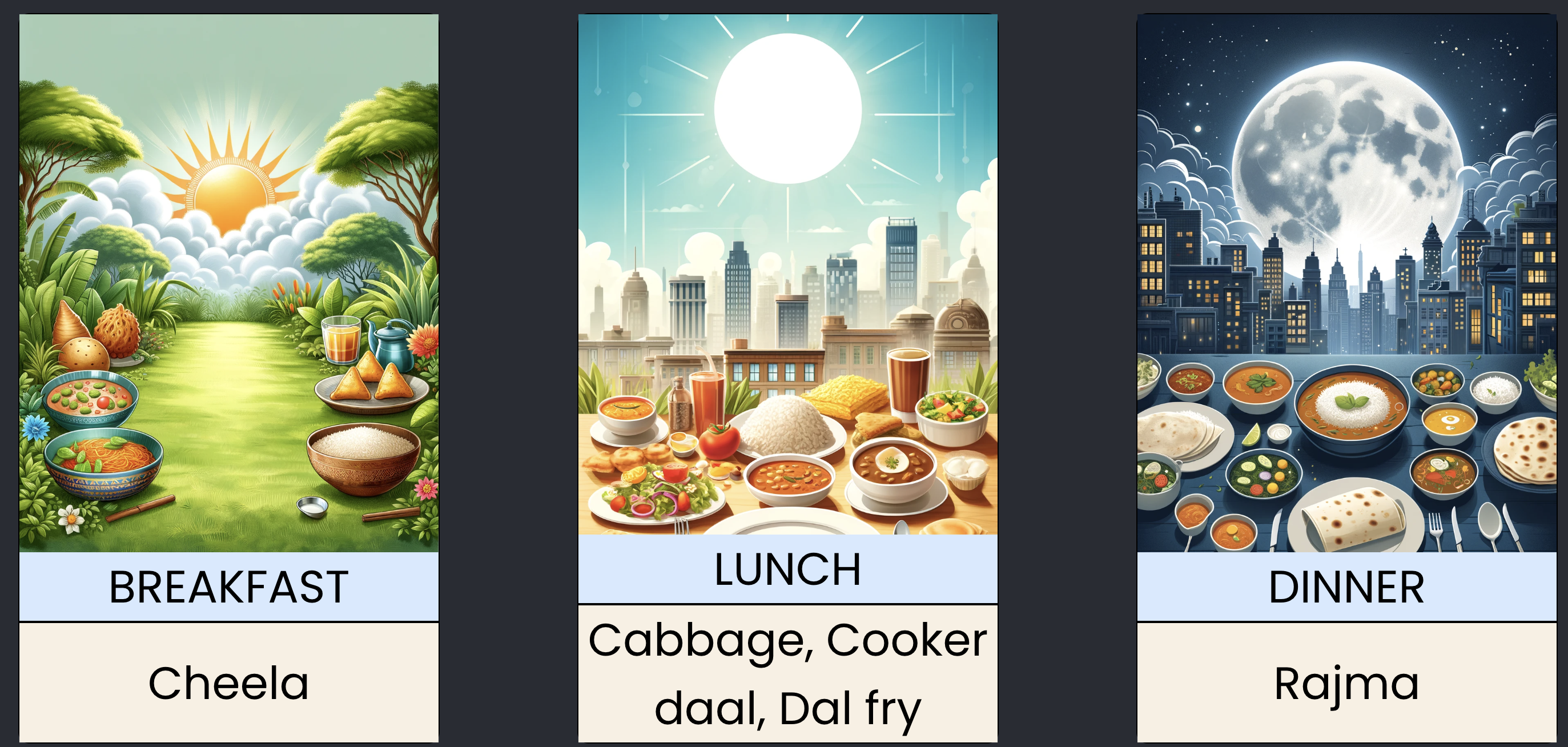 Weekly Meal Planner Screenshot