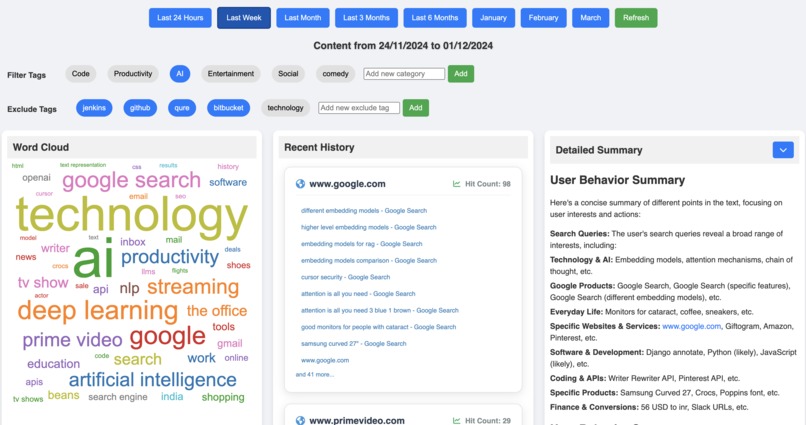 TraceMyJourney Screenshot